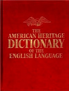 I forhold udluftning Es Prescriptivists vs. Descriptivists: The Fifth Edition of The American  Heritage Dictionary - The Millions