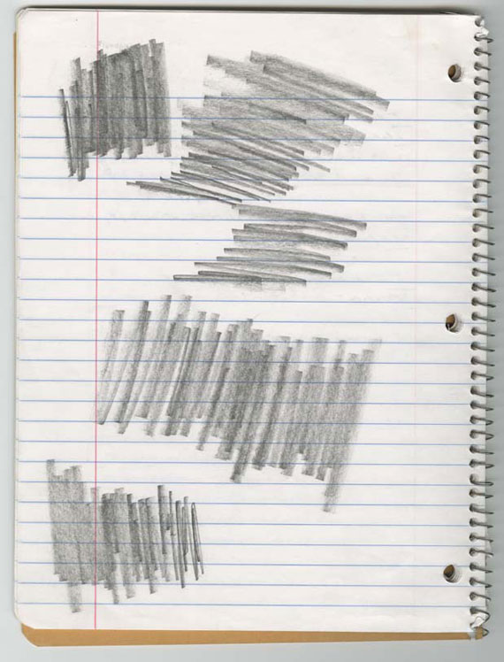 David Foster Wallace, Page from The Pale King materials, “Midwesternism” notebook, undated. Manuscript notebook, 10 1/2 x 8 1/4 in. (26.7 x 21.0 cm) Harry Ransom Center, The University of Texas at Austin. Image used with permission from the David Foster Wallace Literary Trust.