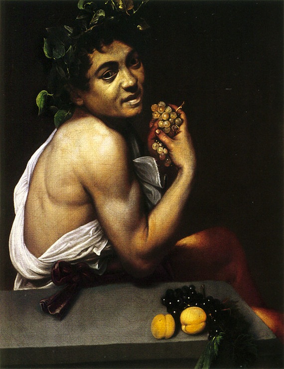 Self-Portrait as Bacchus.