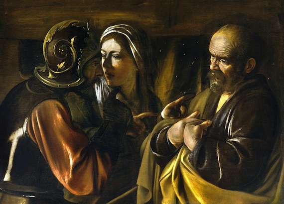 800px-The_Denial_of_Saint_Peter-Caravaggio_(1610)