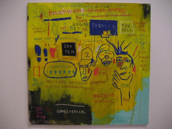 By Jean Michel Basquiat.