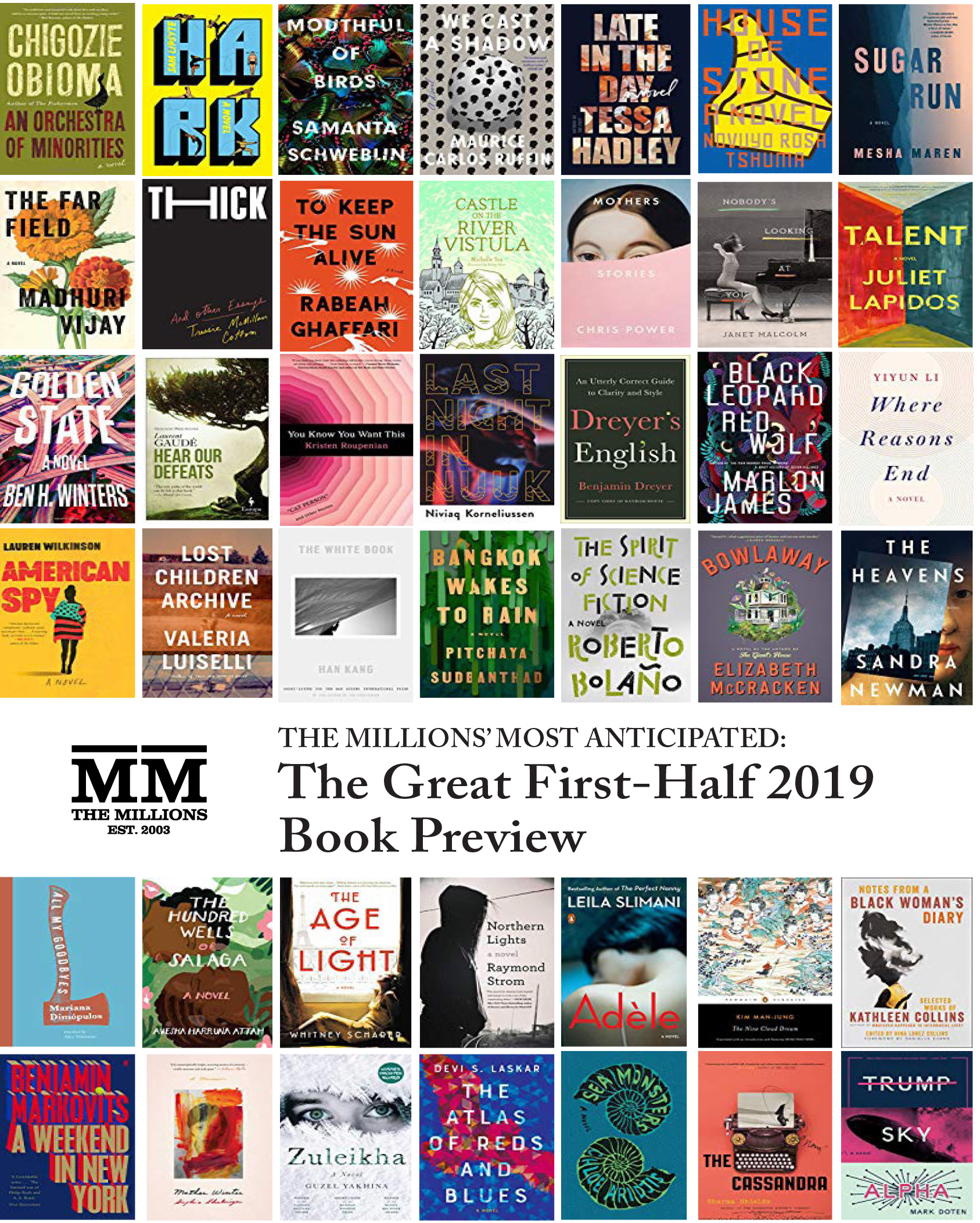 Most Anticipated The Great First-Half 2019 Book Preview picture photo image