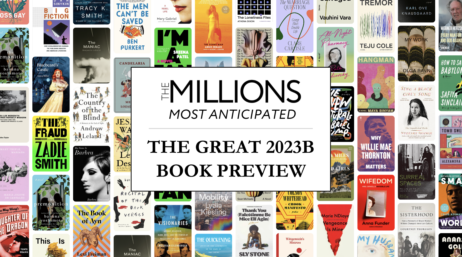 Most Anticipated: The Great 2023B Book Preview - The Millions